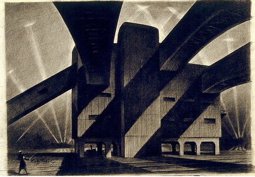 Art Deco Architecture Drawings